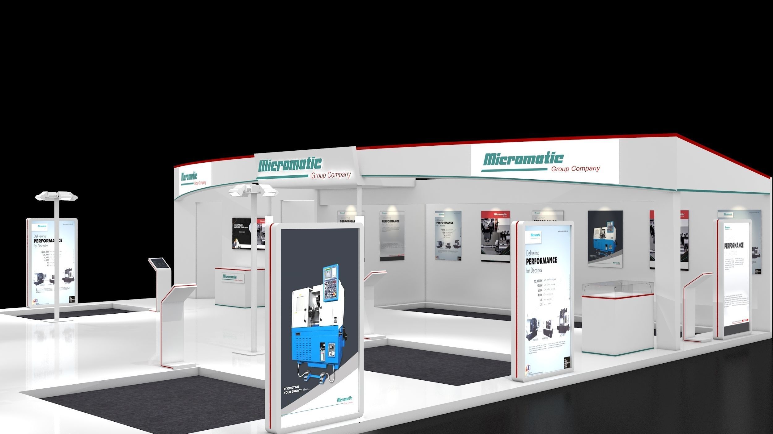 Exhibition Booth 3D model_8