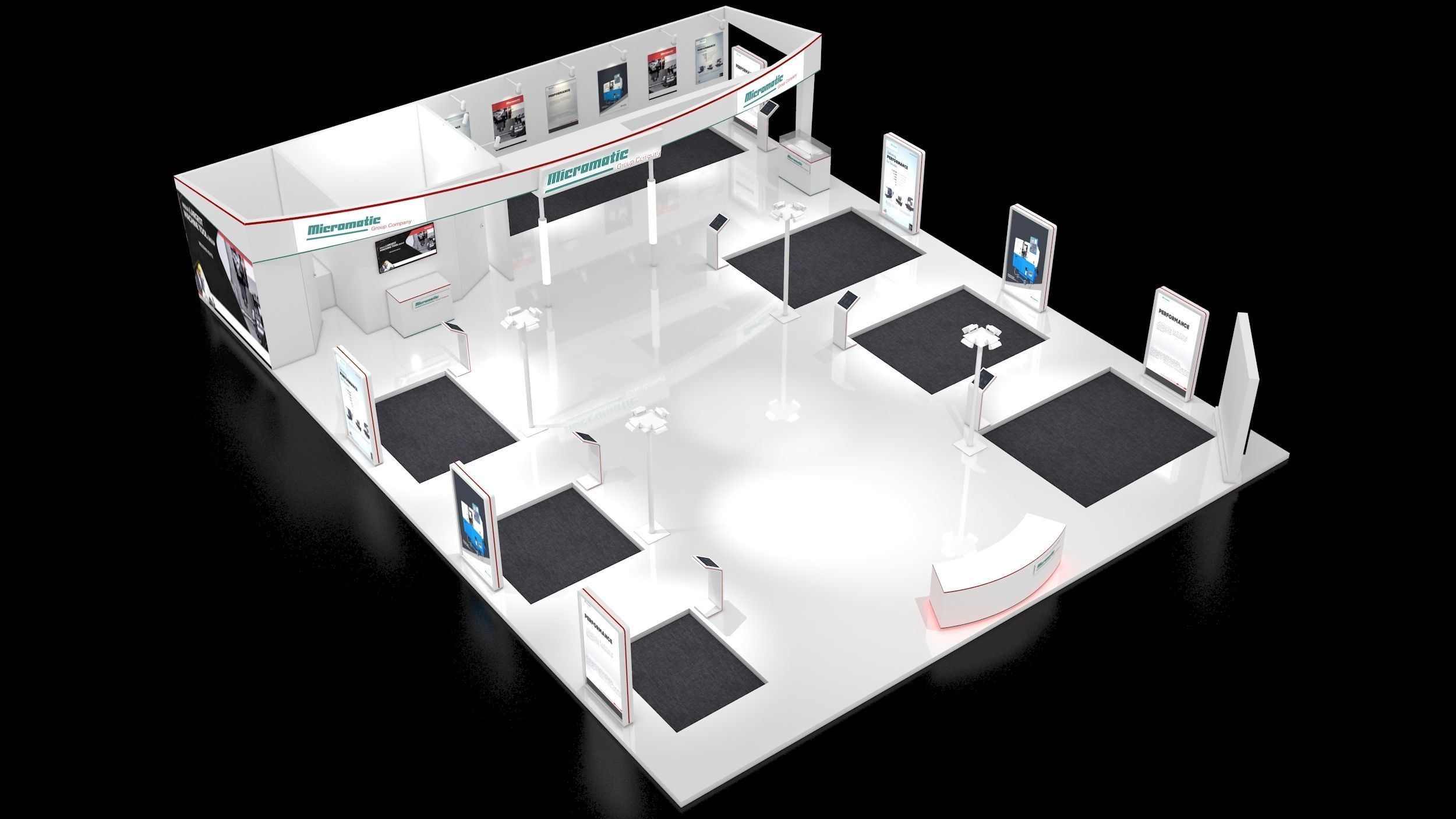 Exhibition Booth 3D model_5