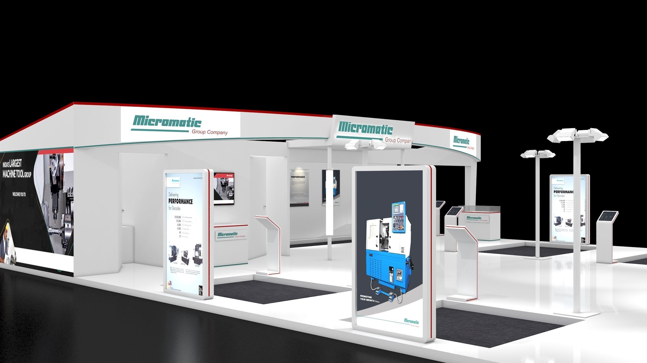 Exhibition Booth 3D model_7