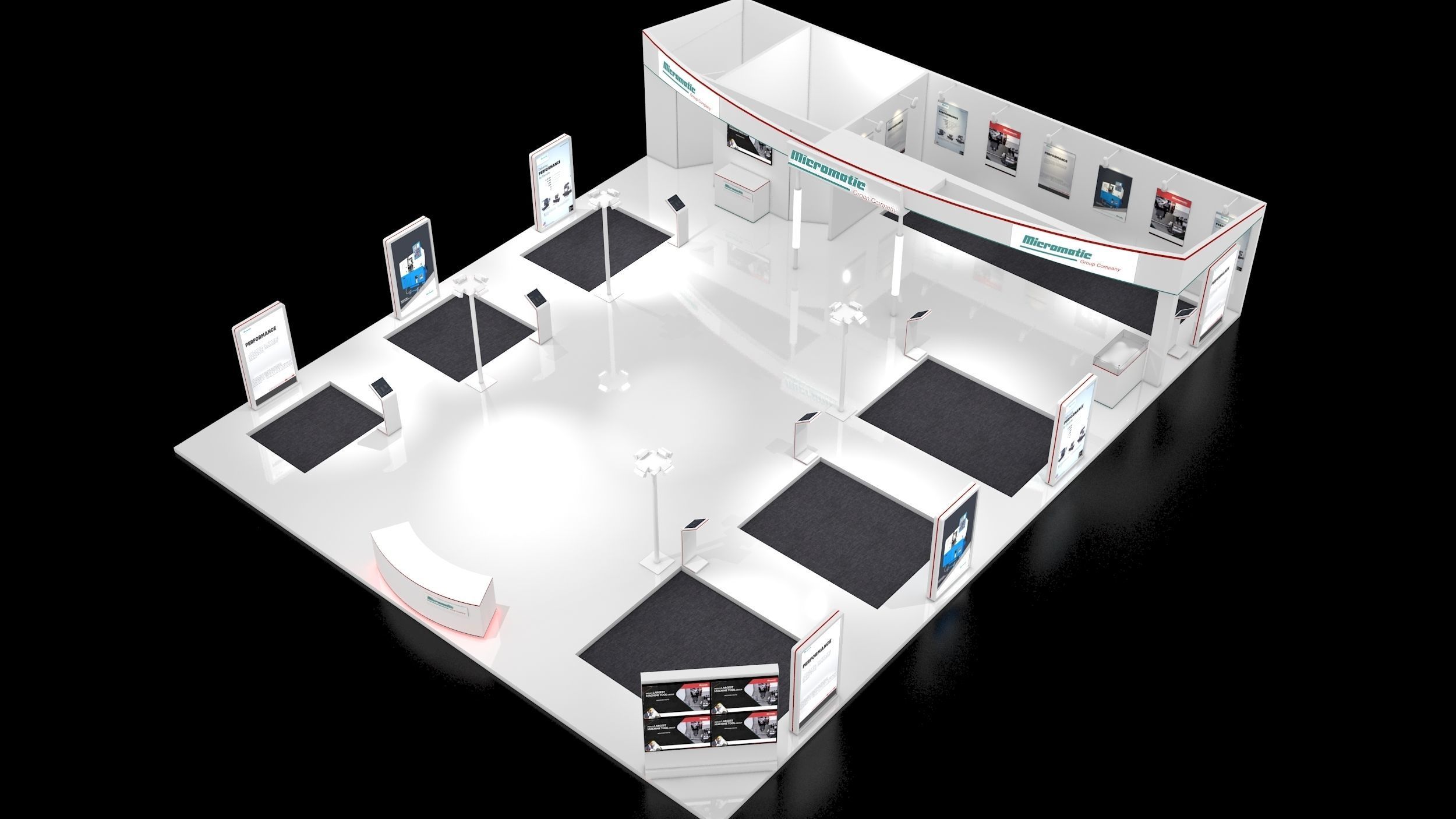 Exhibition Booth 3D model_6