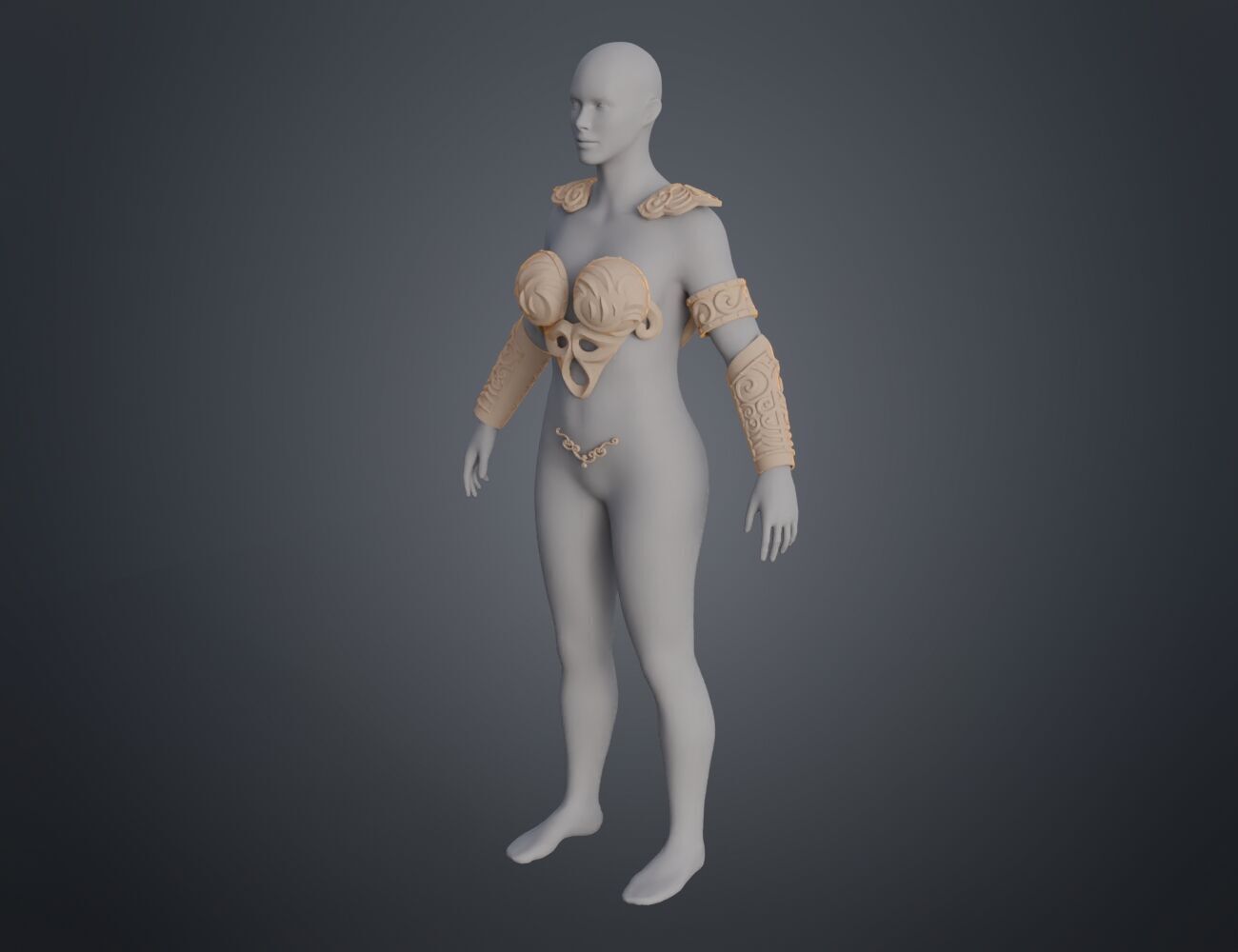 Xena - Warrior Princess cosplay armor 3D print model_9