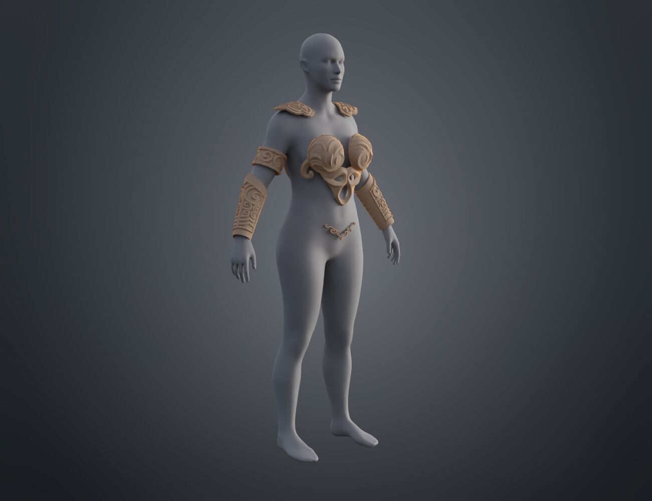 Xena - Warrior Princess cosplay armor 3D print model_7