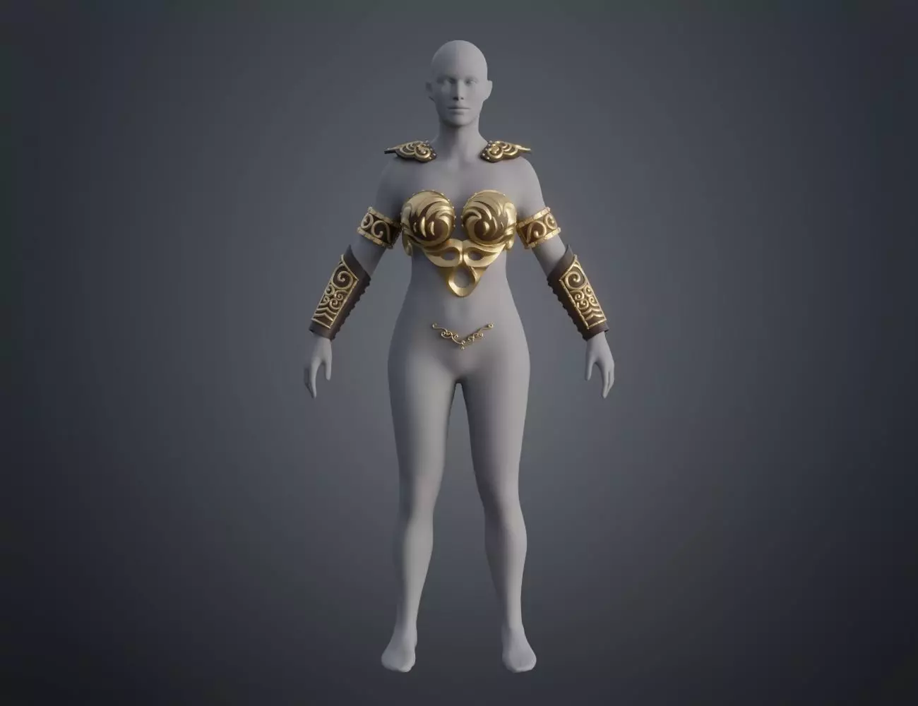 Xena - Warrior Princess cosplay armor 3D print model_0