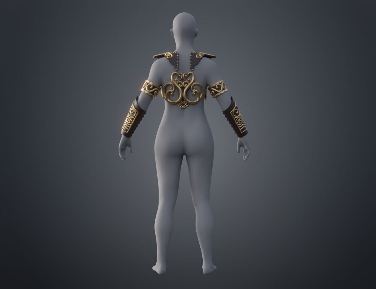 Xena - Warrior Princess cosplay armor 3D print model_6