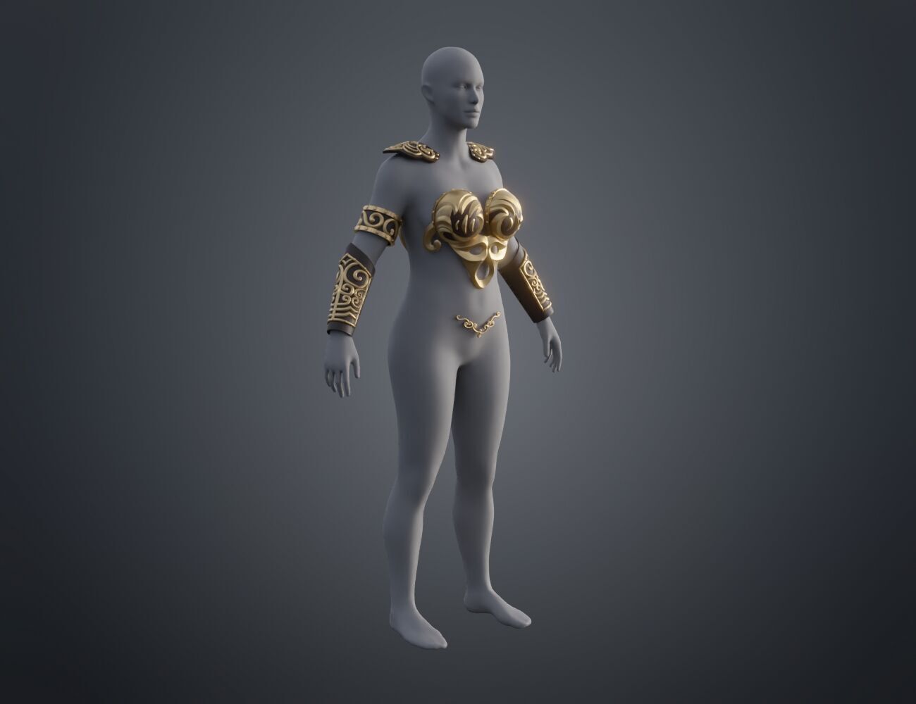 Xena - Warrior Princess cosplay armor 3D print model_3