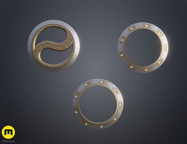 Xena - Warrior Princess Chakrams 3D print model