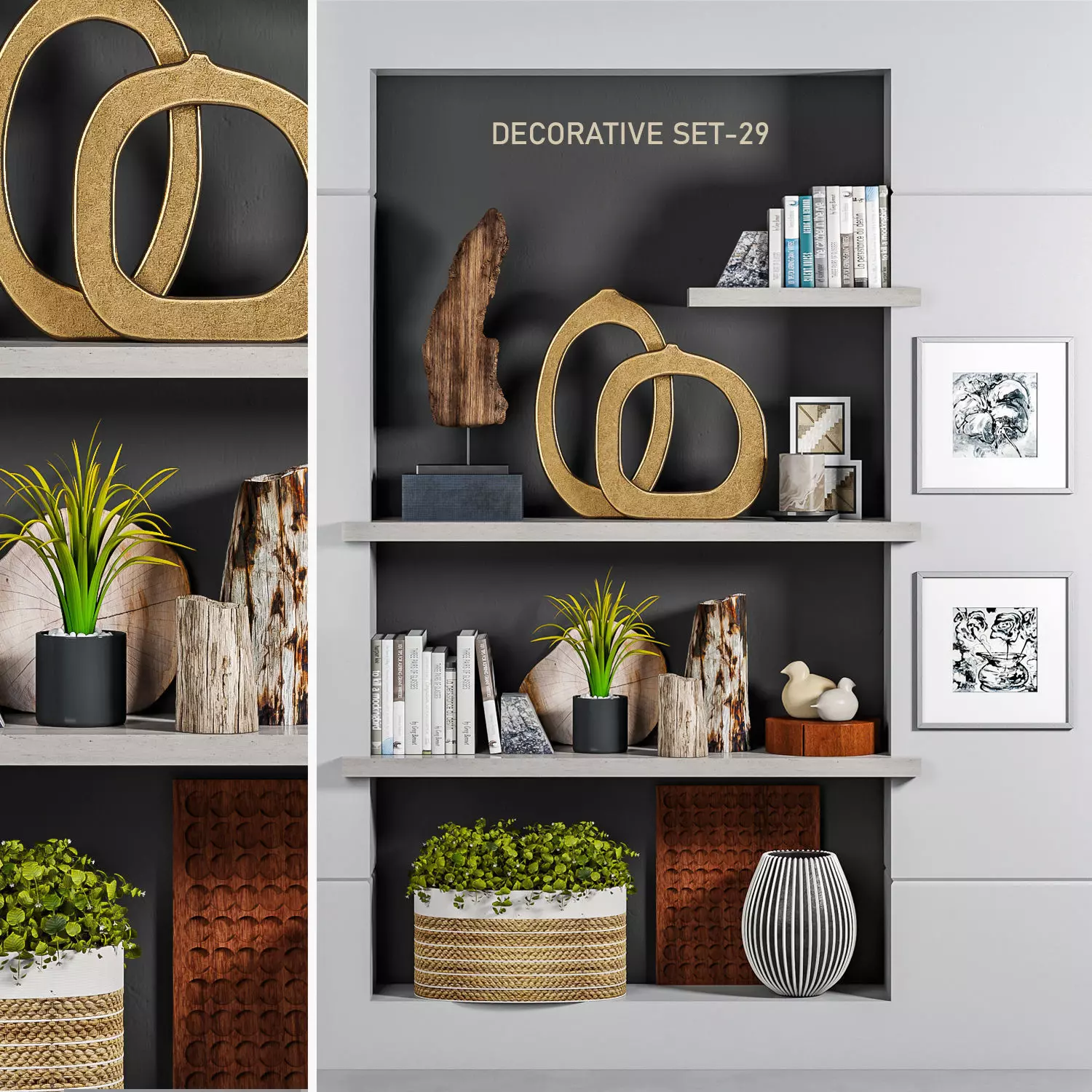 decorative set -29 3D model_0