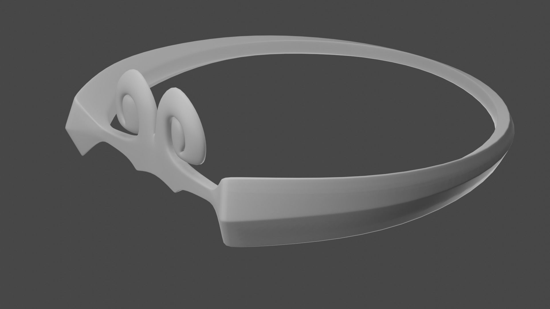 Loop of Binding Jin Mori Cosplay Head Crown 3d Print 3D print model_1