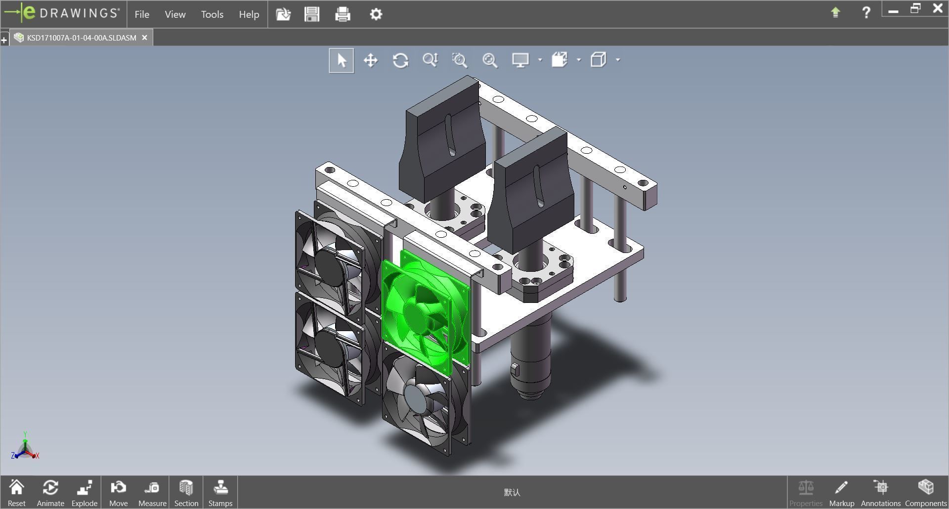 fully automatic -face mask machine 1 3D model_31