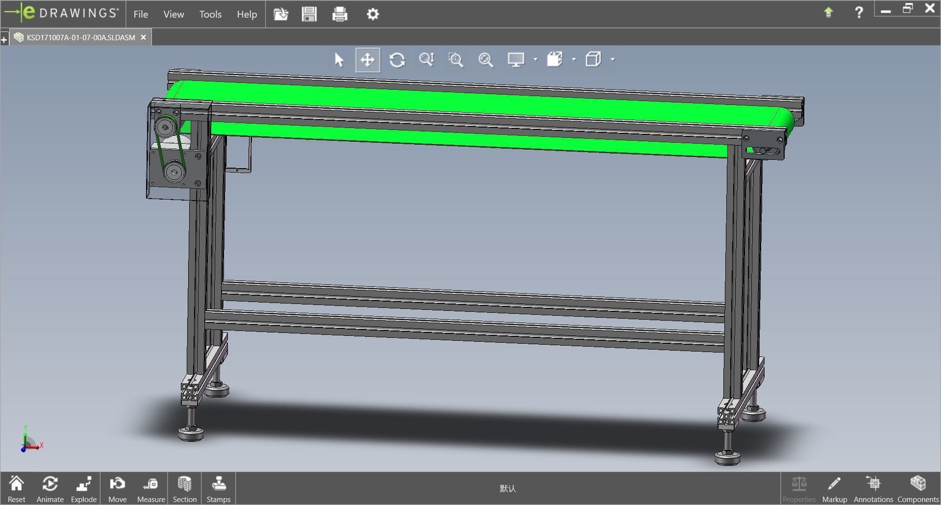 fully automatic -face mask machine 1 3D model_33