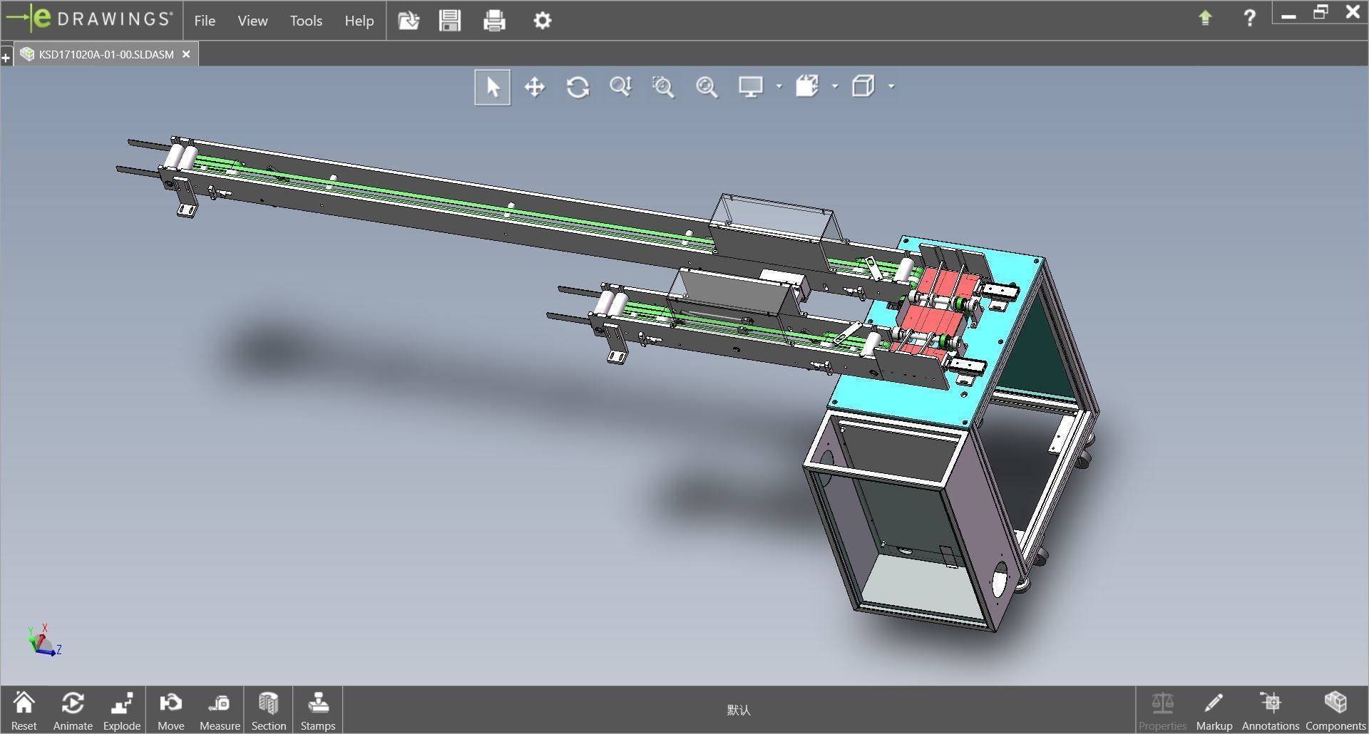 fully automatic -face mask machine 1 3D model_10