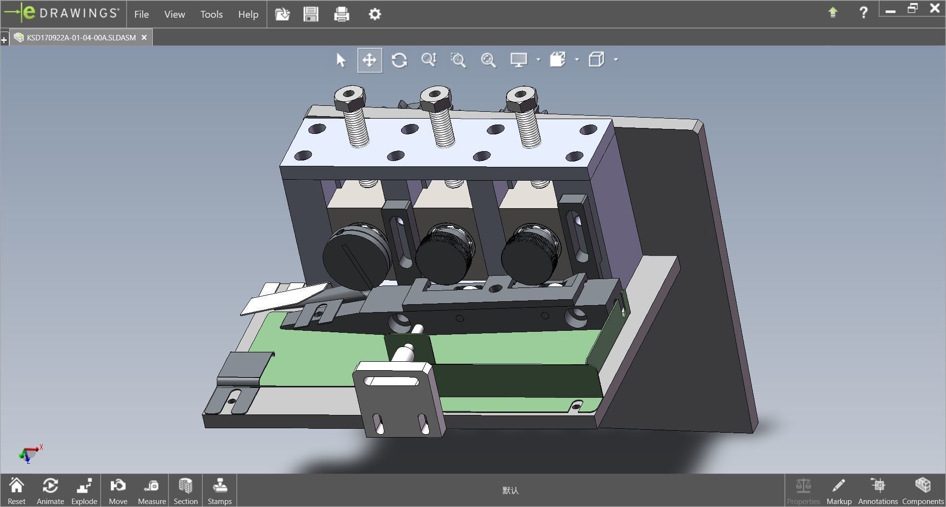 fully automatic -face mask machine 1 3D model_23