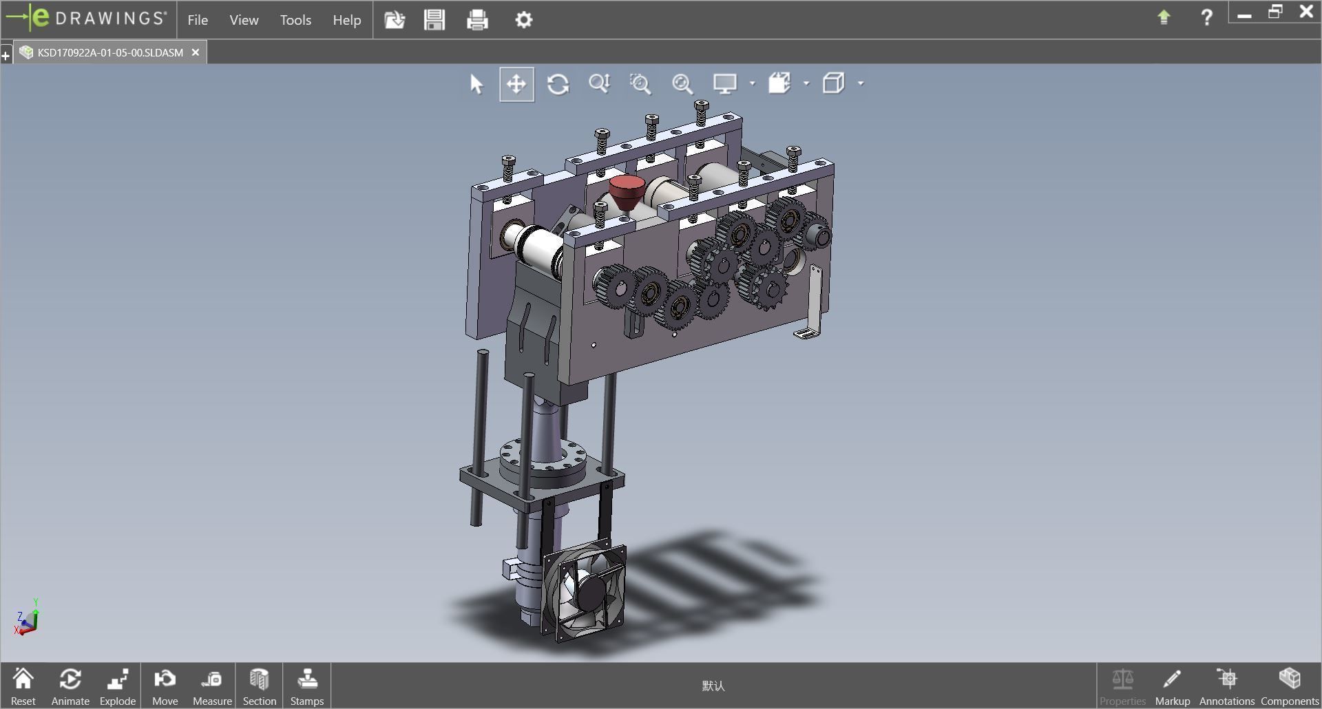fully automatic -face mask machine 1 3D model_24