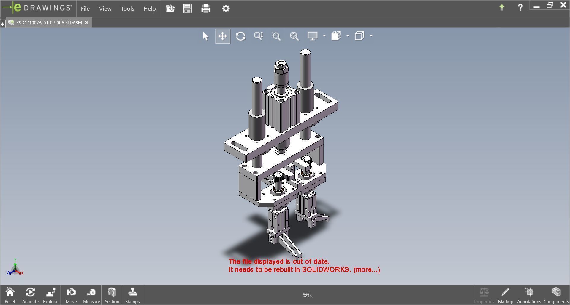 fully automatic -face mask machine 1 3D model_29