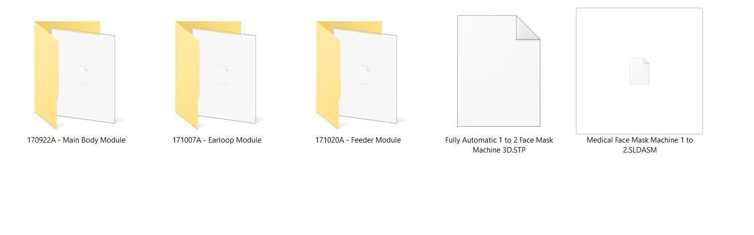 fully automatic -face mask machine 1 3D model_46