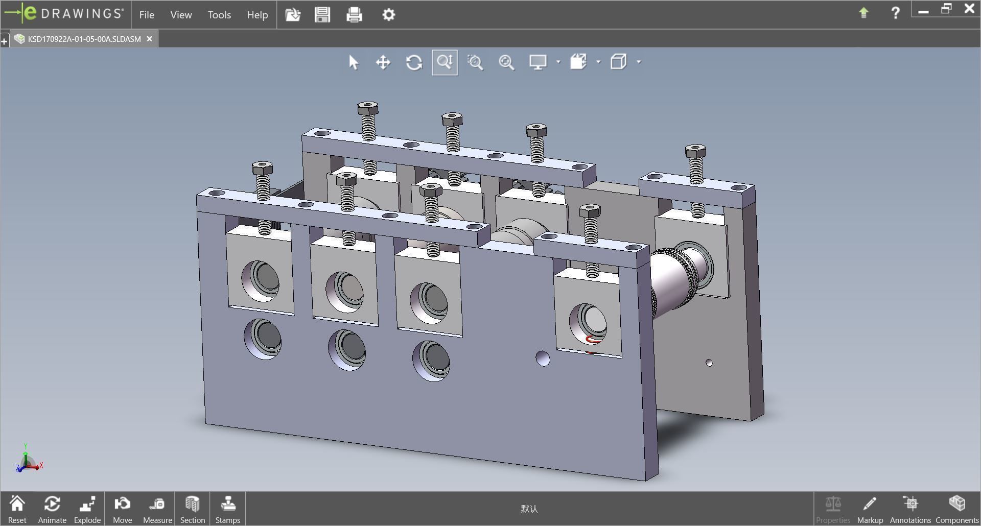 fully automatic -face mask machine 1 3D model_11