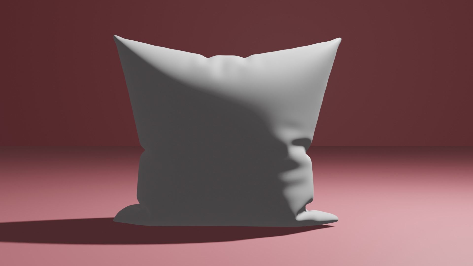 Pillow bag Free 3D model_1