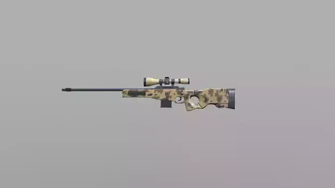 AWM BOLT ACTION SNIPER RIFLE