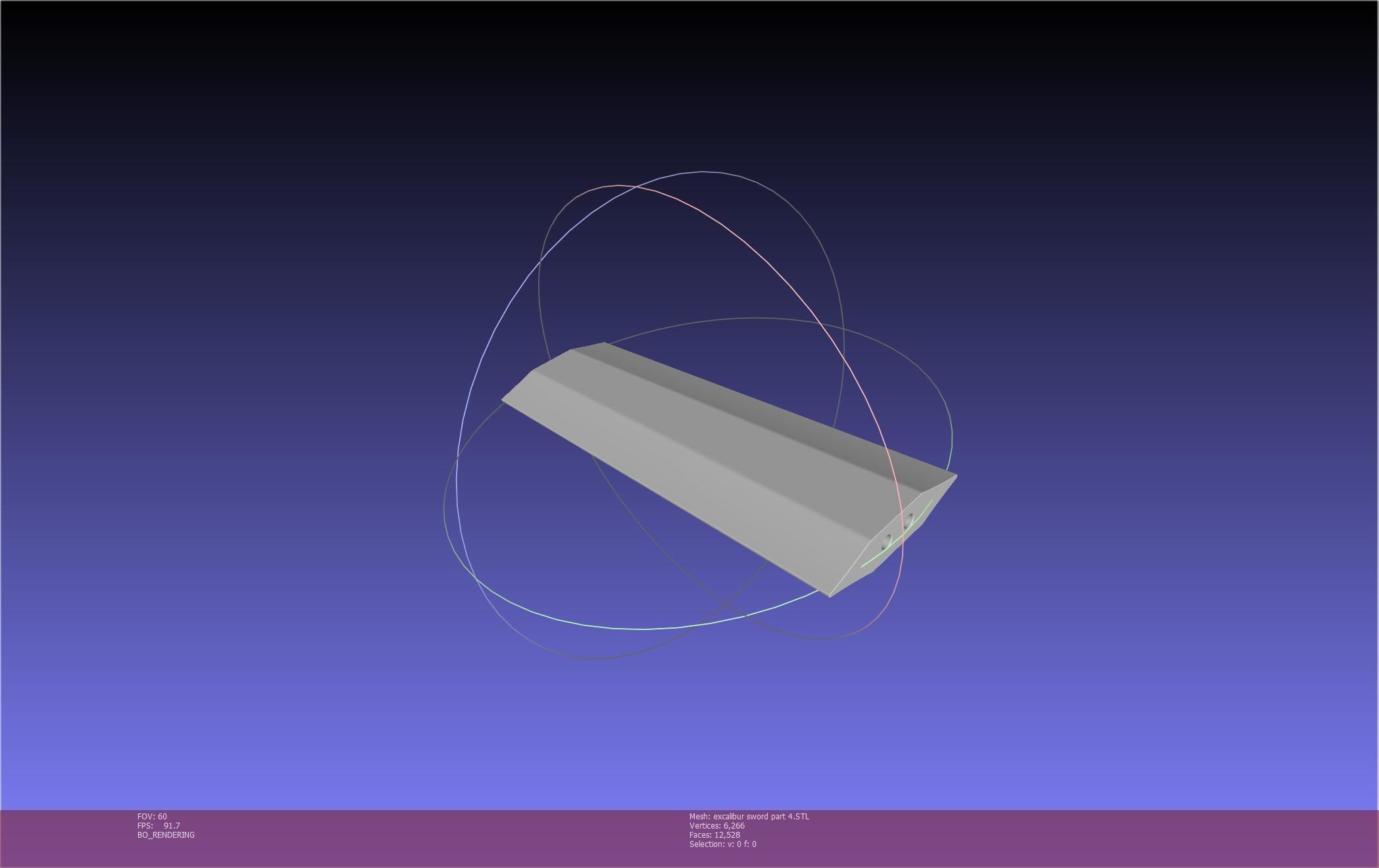 Fate Saber Excalibur Sword Printable Assembly 3D print model_132