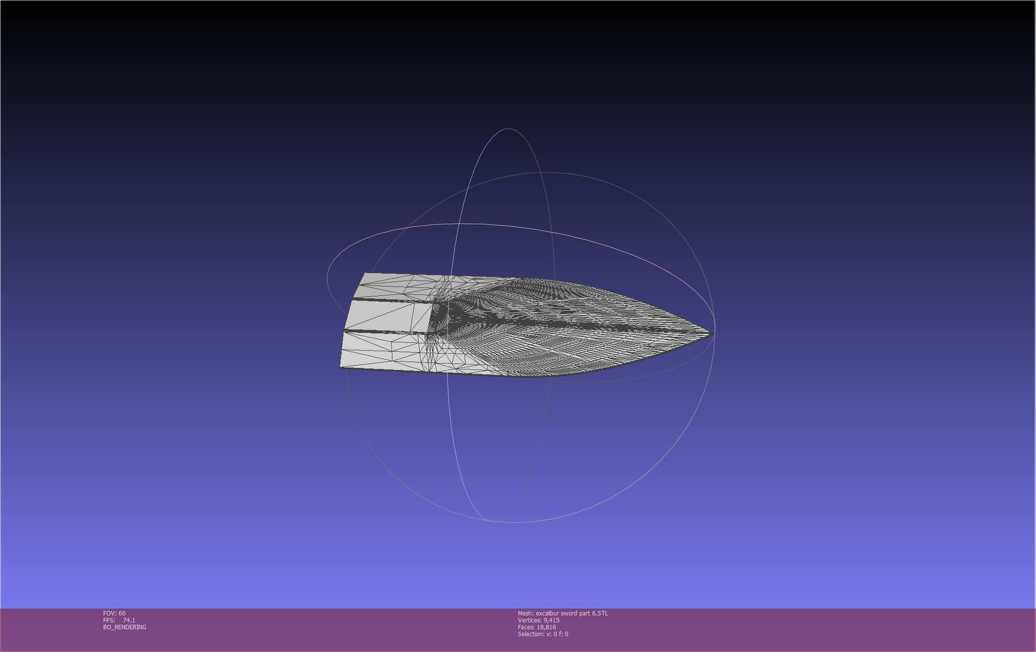 Fate Saber Excalibur Sword Printable Assembly 3D print model_144