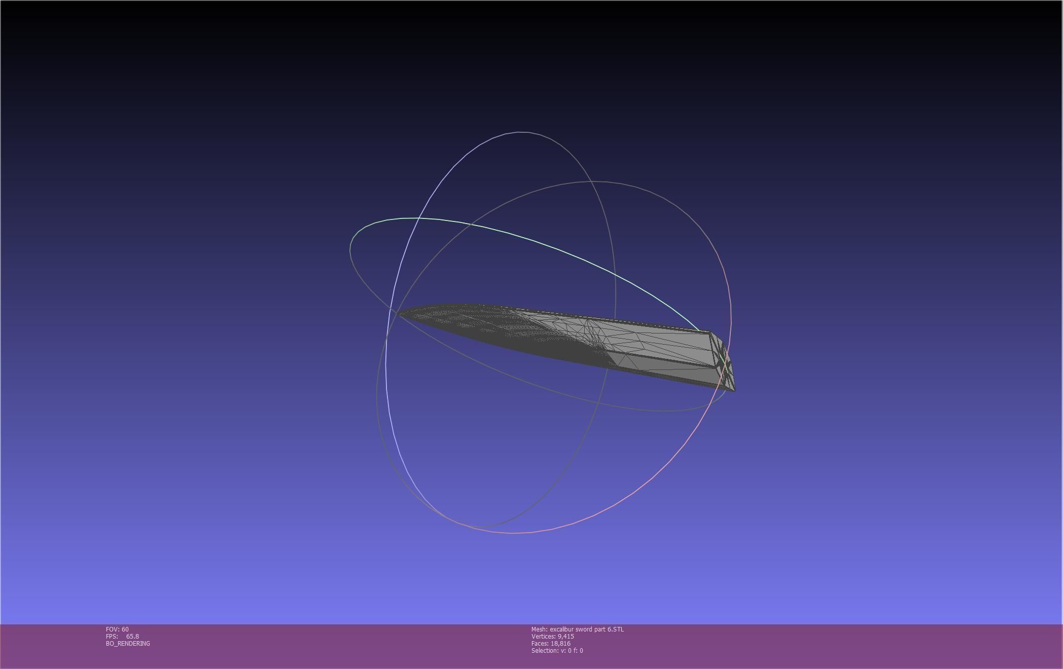 Fate Saber Excalibur Sword Printable Assembly 3D print model_142