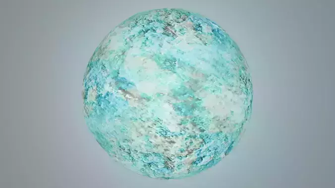 Blue Turquoise Rough Rock
