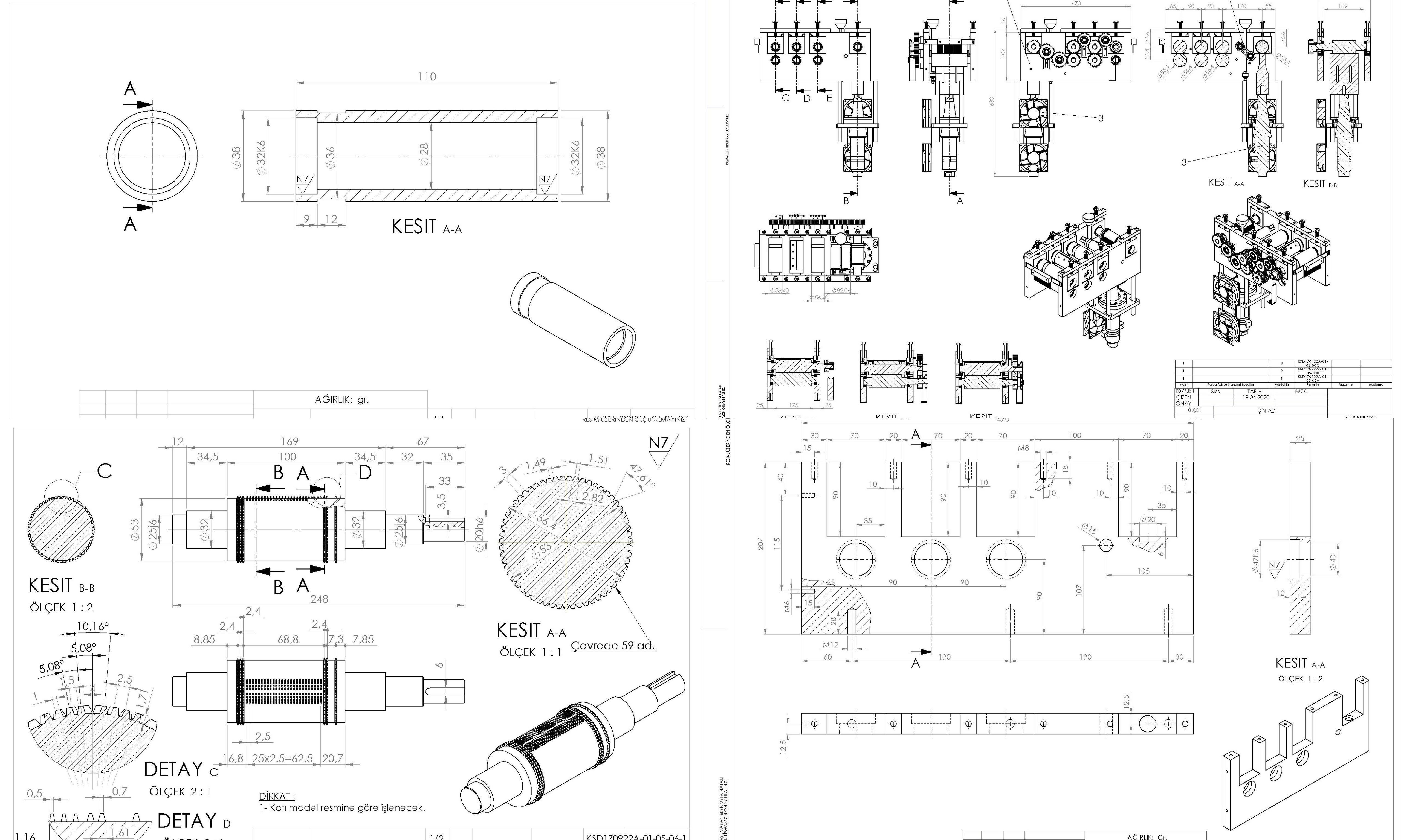 fully automatic - face mask machine 8 3D model_6