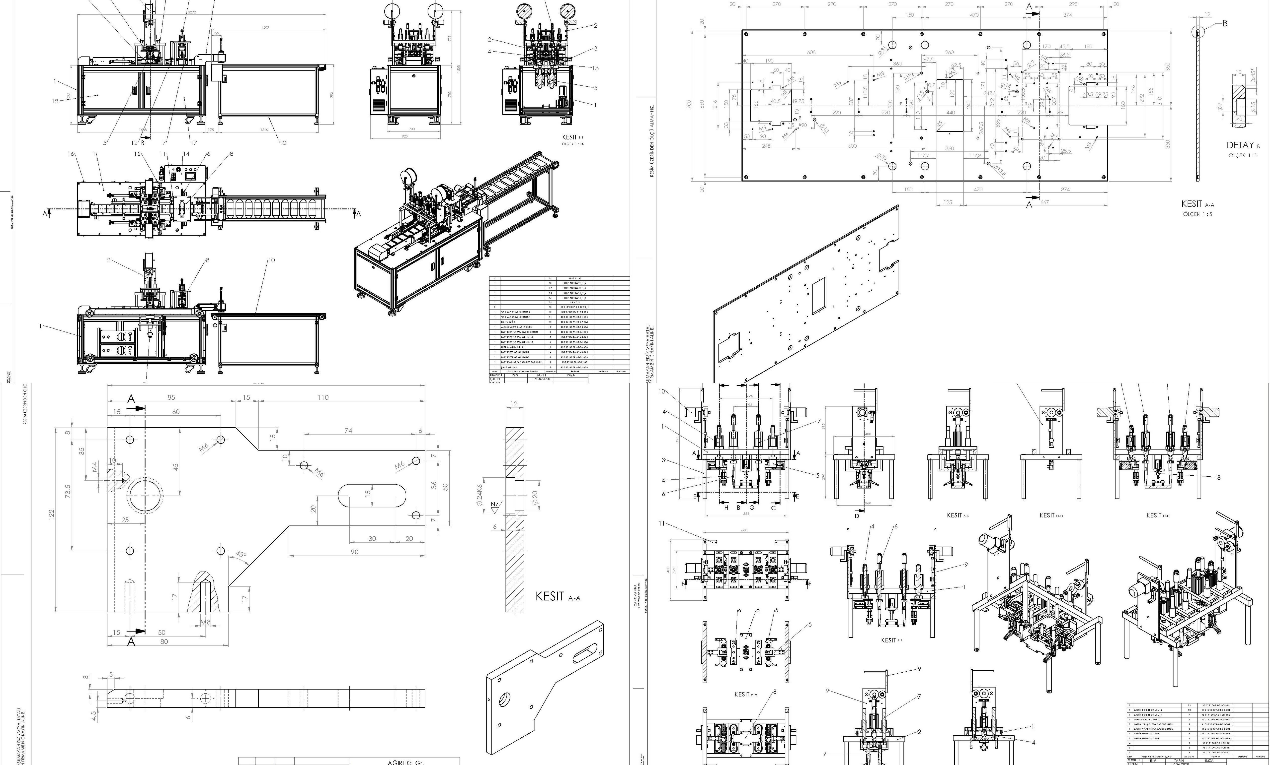 fully automatic - face mask machine 8 3D model_7