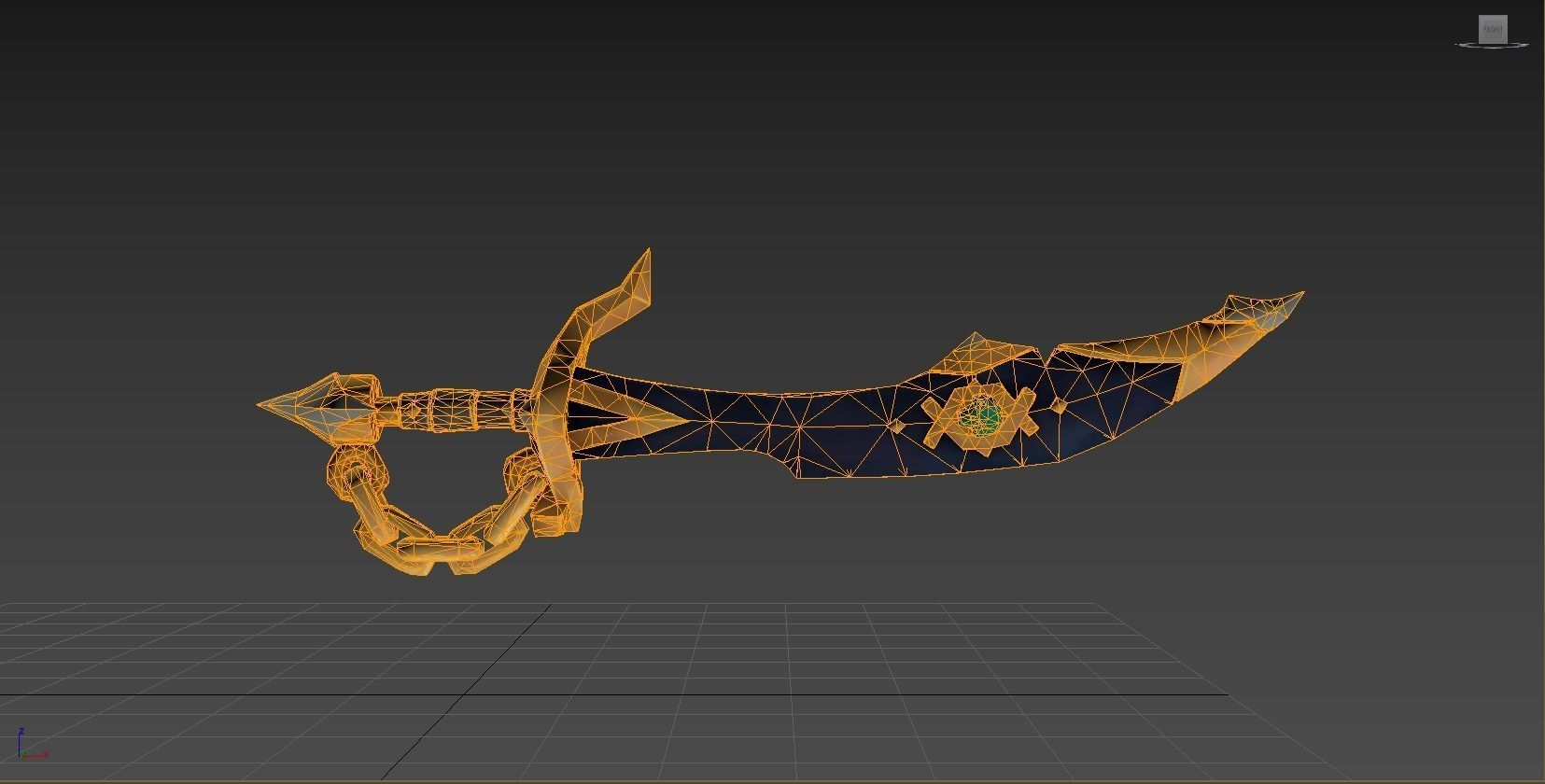 Sea of Thieves - Legendary Cutlass 3D Model 3D model_4