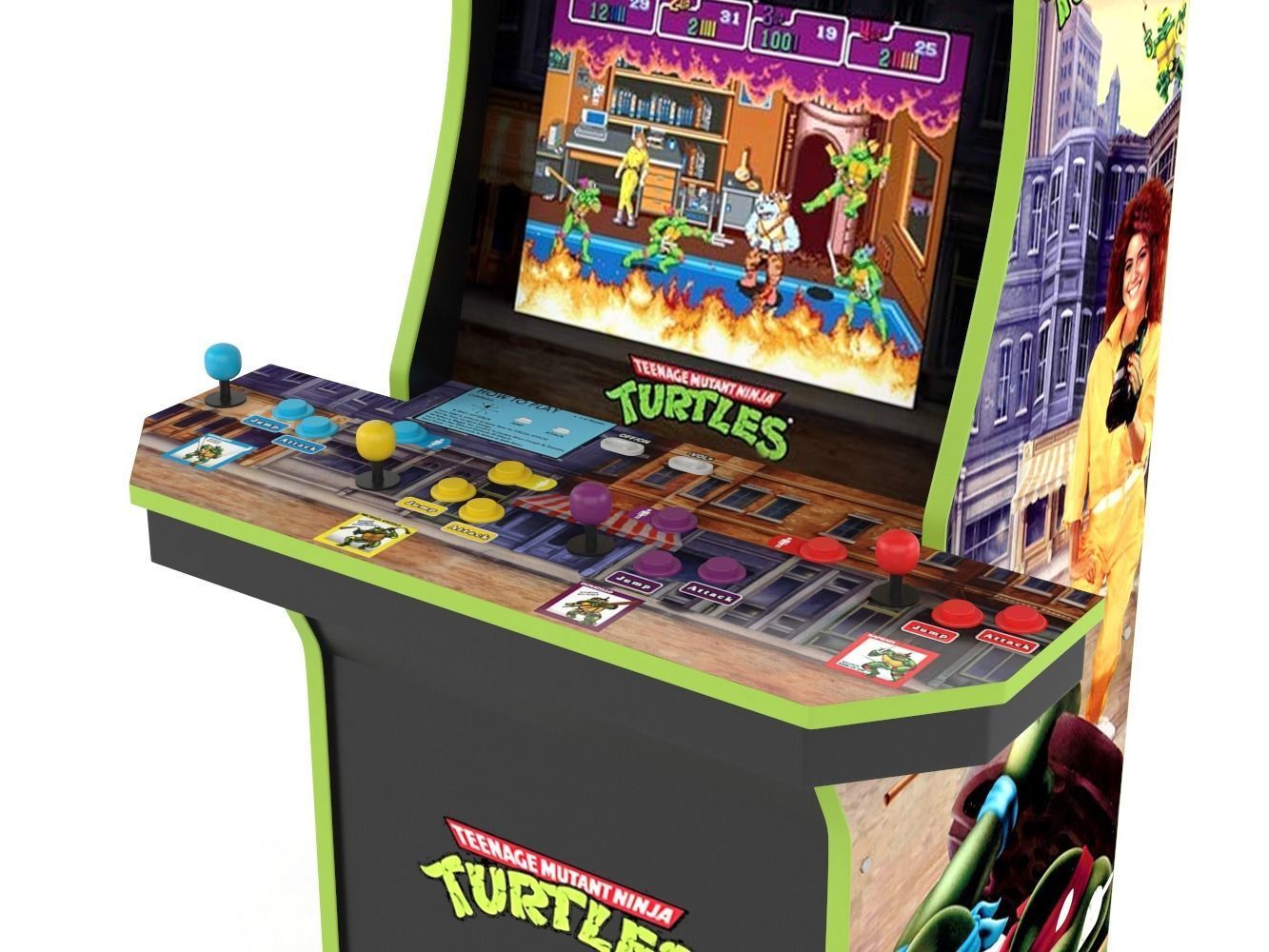 Ninja Turtle Arcade Machine The Classic Beat em Up