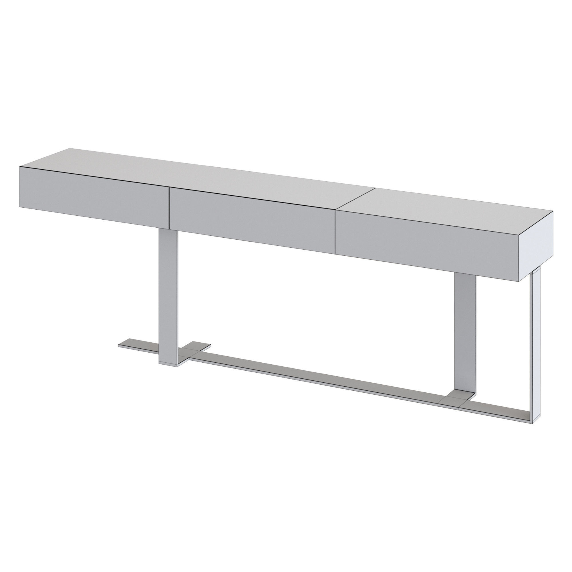 ENNE FRAME - console table 3D model_1