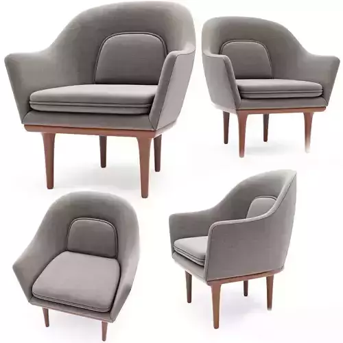 Lunar Lounge Small Chair