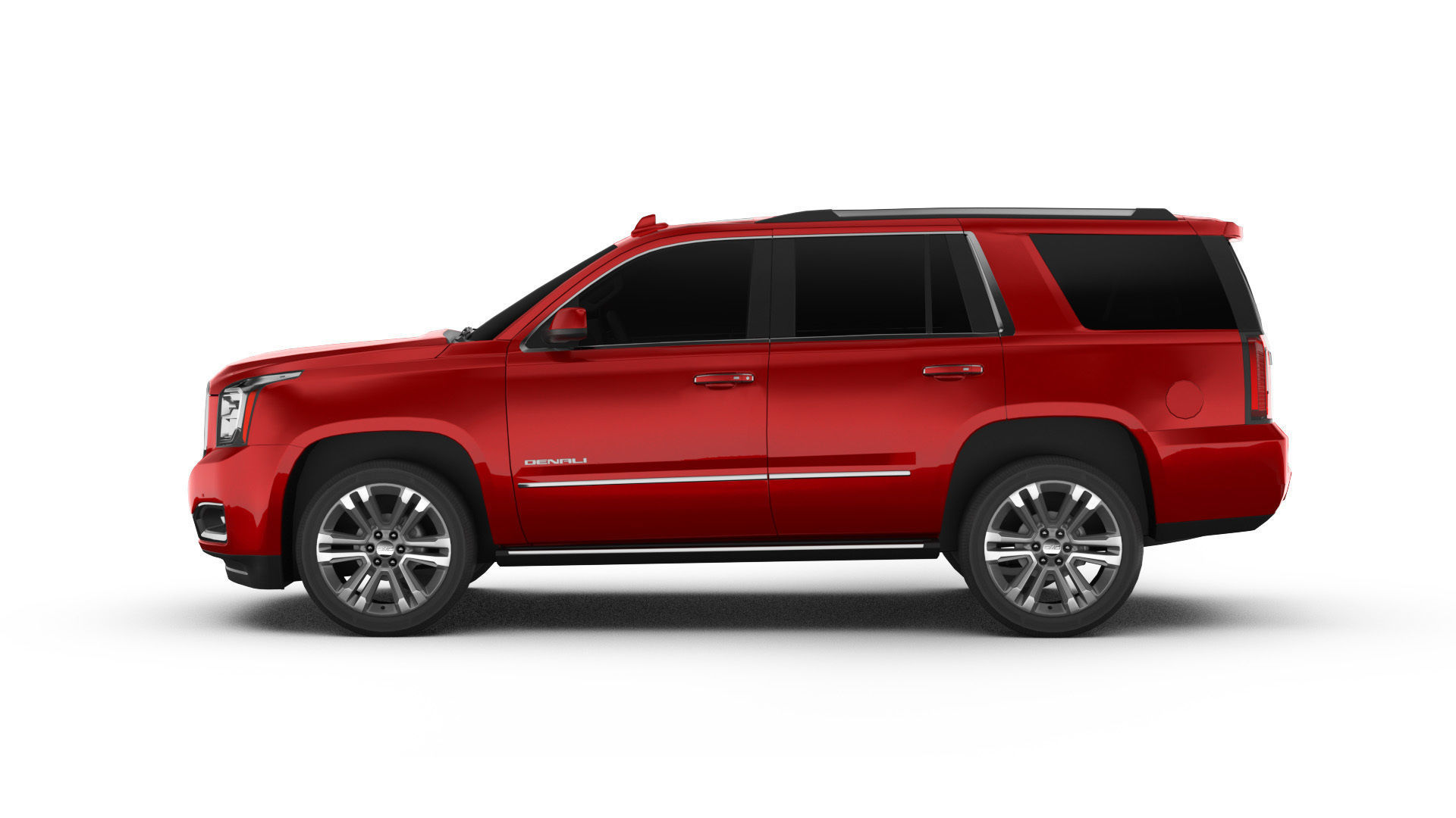GMC Yukon SUV 2018 Low-poly 3D model_2