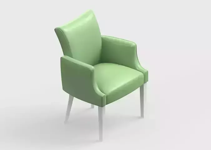 armchair modern 39 3D model