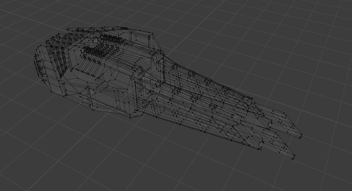 Super turret  Low-poly 3D model_6