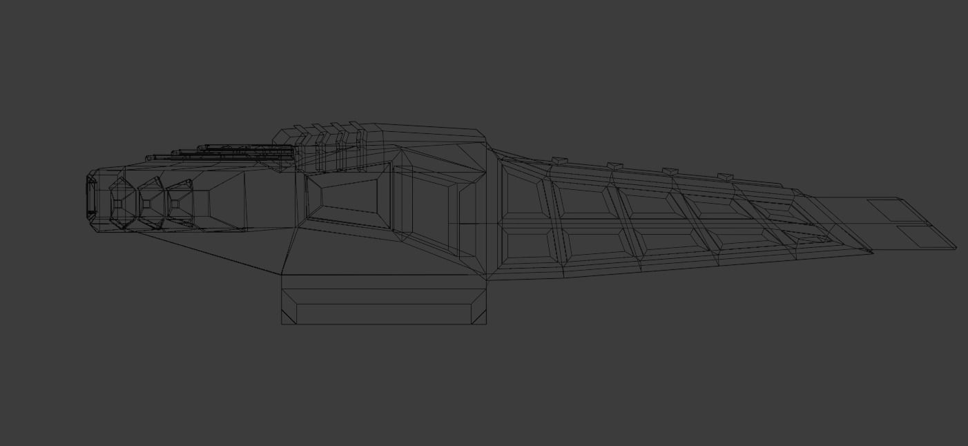 Super turret  Low-poly 3D model_8