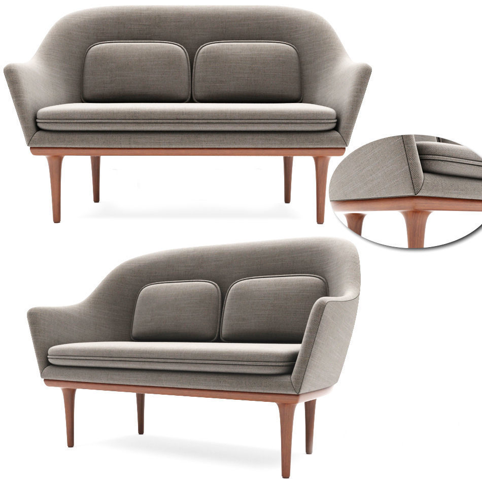 Lunar Sofa 3D model_1