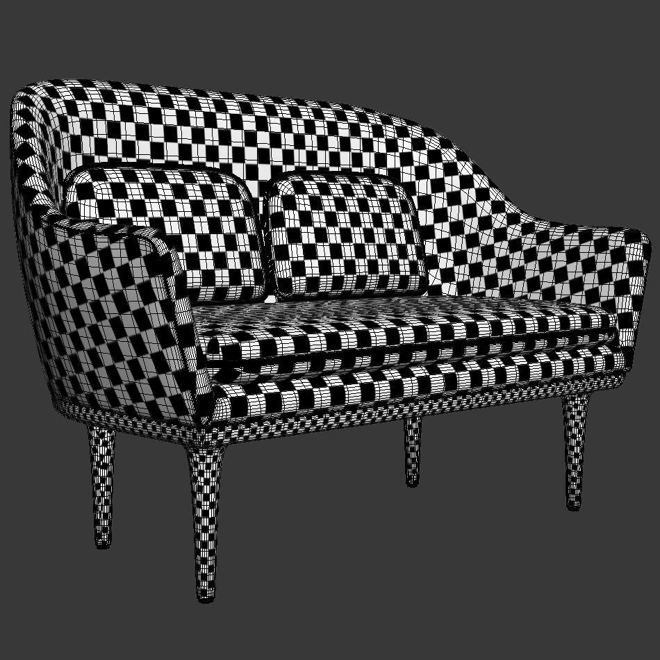 Lunar Sofa 3D model_3