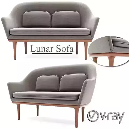 Lunar Sofa 3D model
