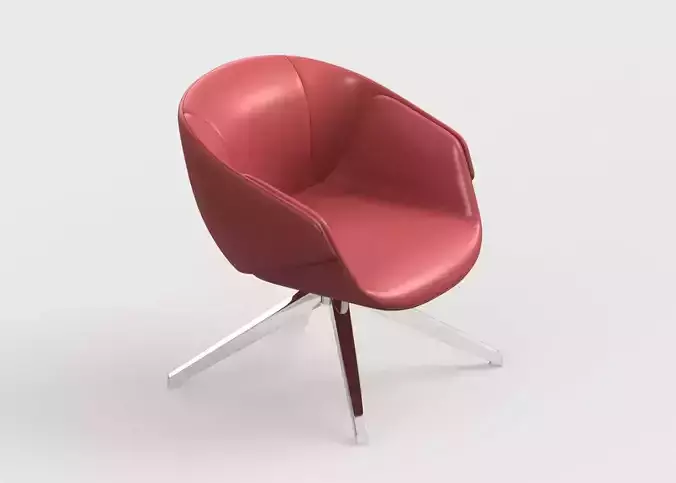 armchair modern 40 3D model