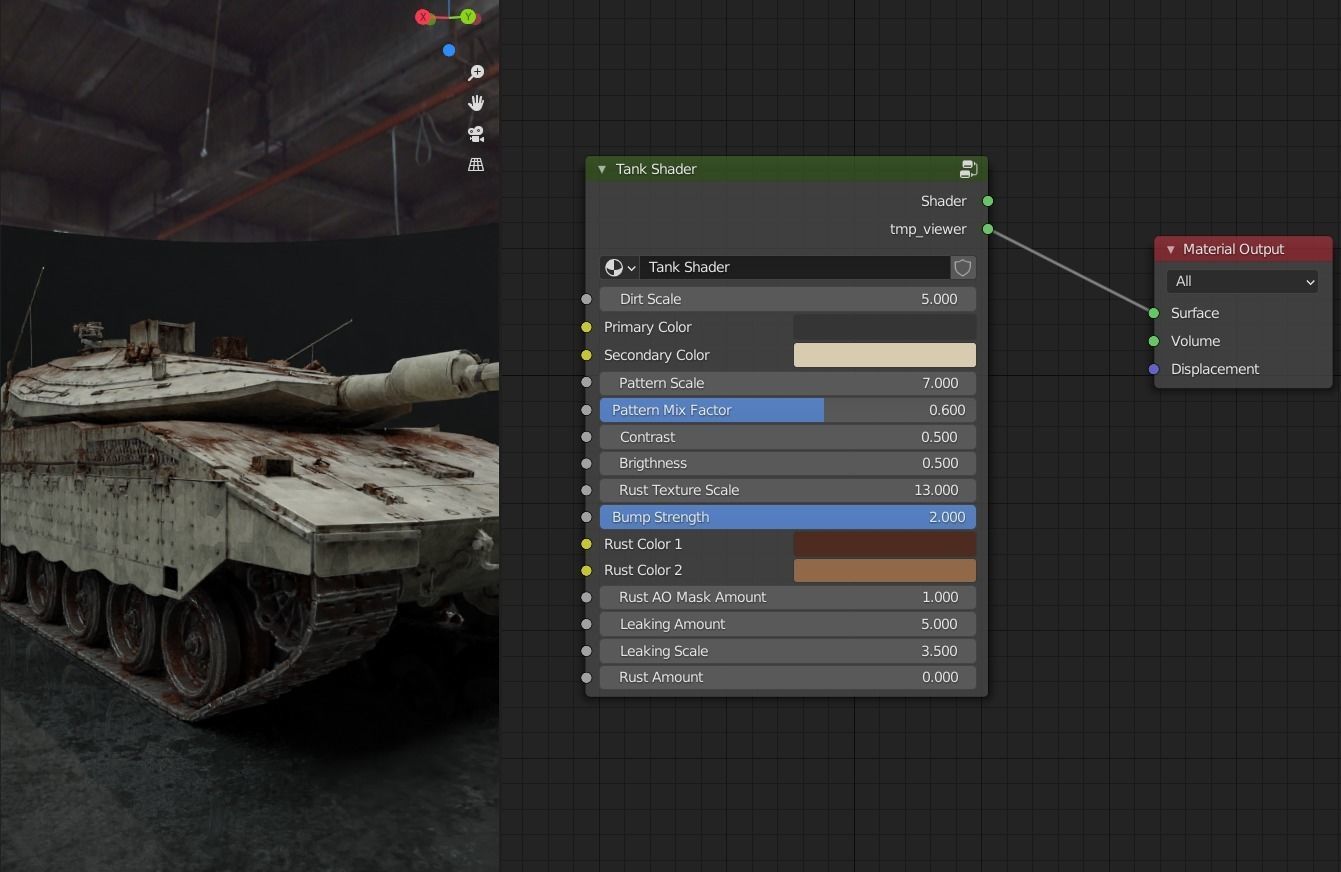 Merkava Mk IV - Battle Tank 3D model_10