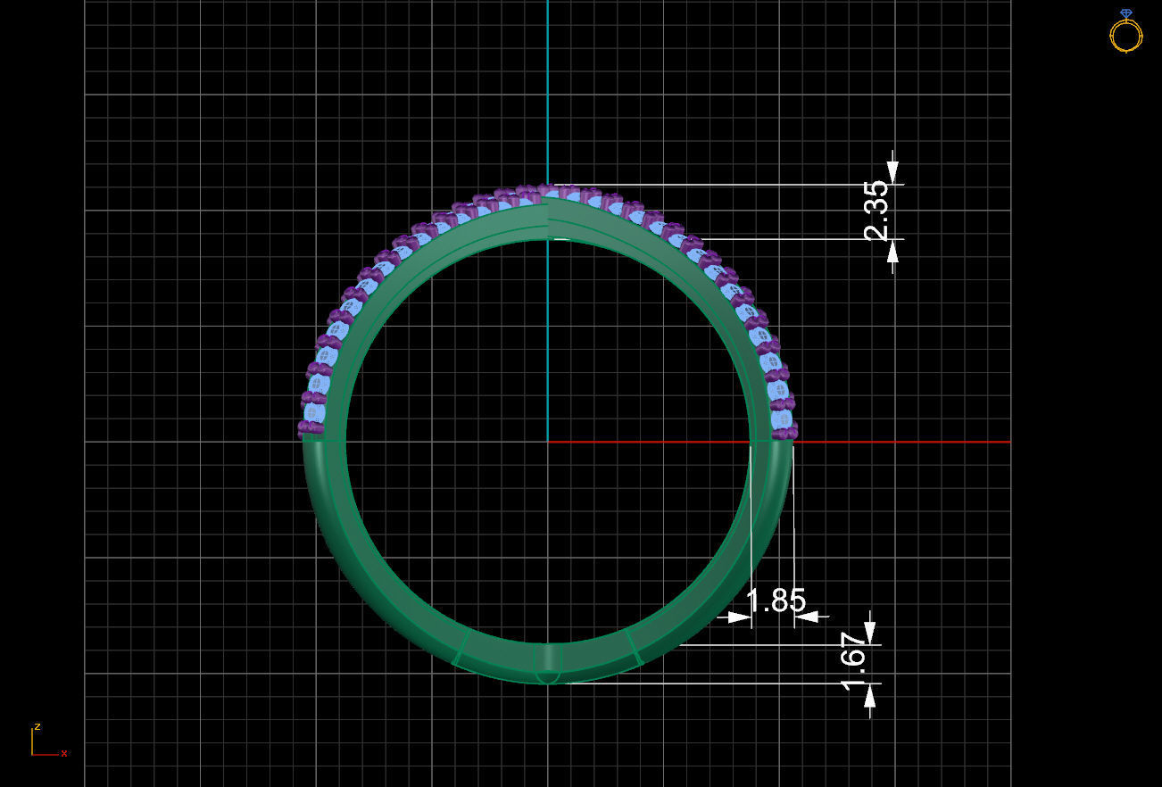 3d jewelry design 3D print model_5