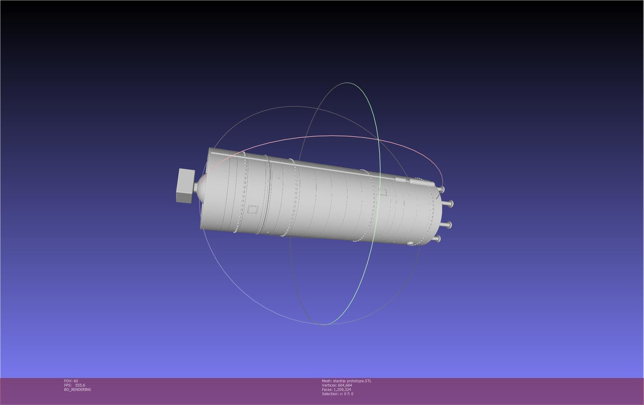 Space X Starship Experimental Prototypes Rough Printable Model 3D print model_49