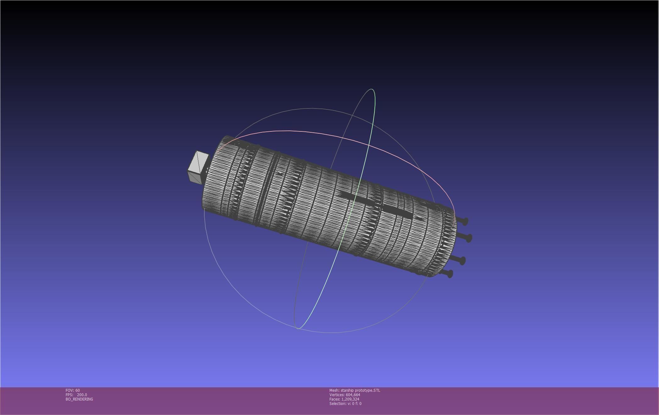 Space X Starship Experimental Prototypes Rough Printable Model 3D print model_92