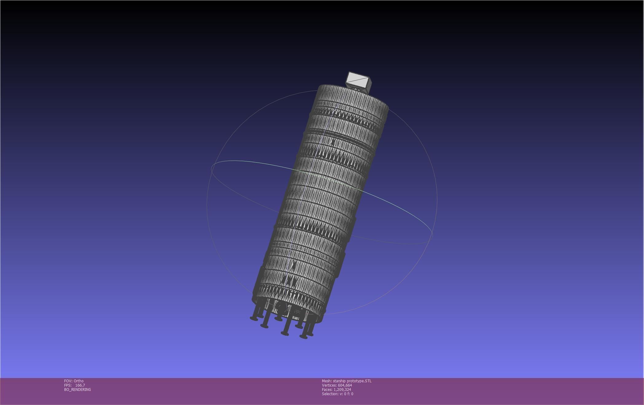 Space X Starship Experimental Prototypes Rough Printable Model 3D print model_86