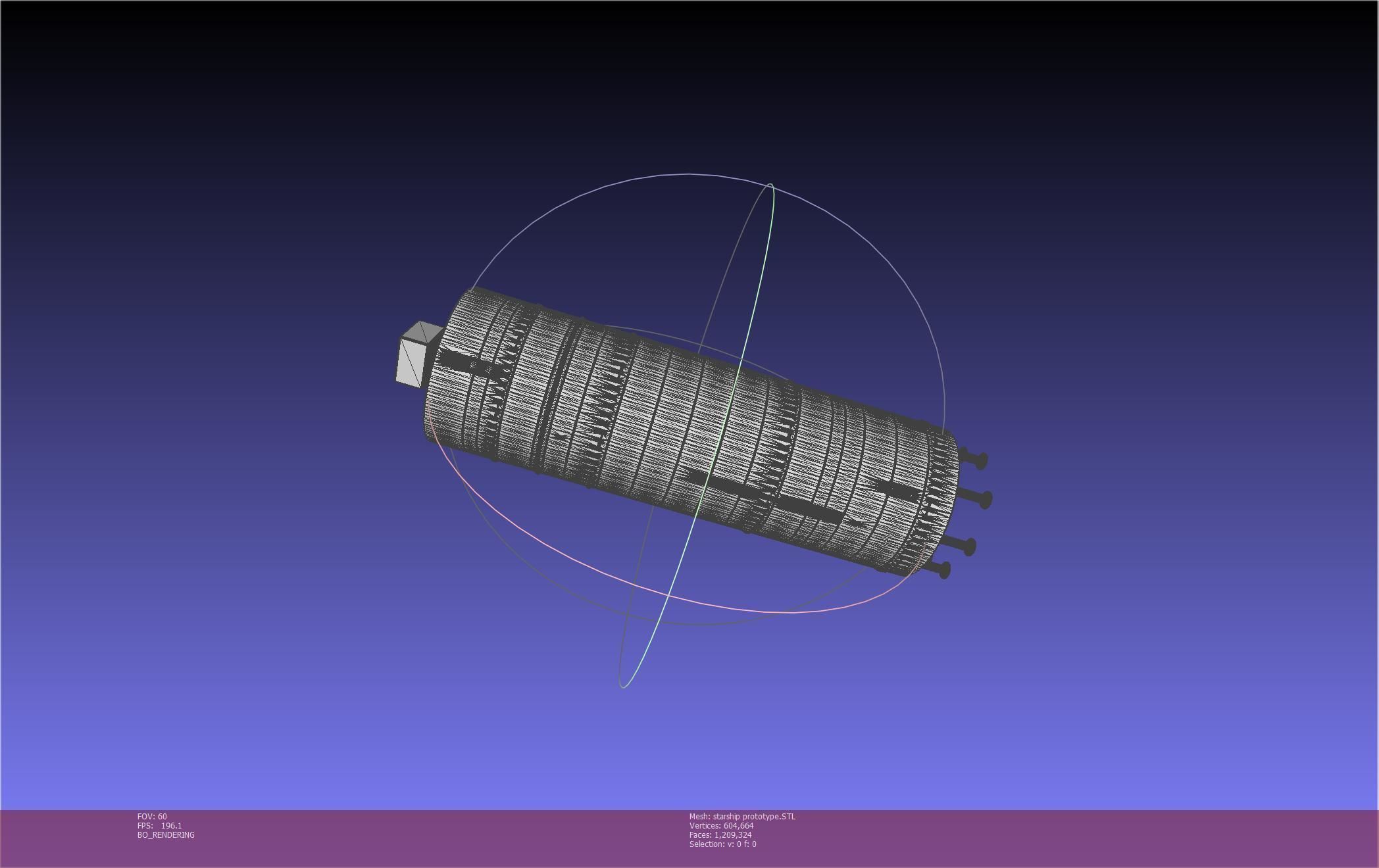 Space X Starship Experimental Prototypes Rough Printable Model 3D print model_83
