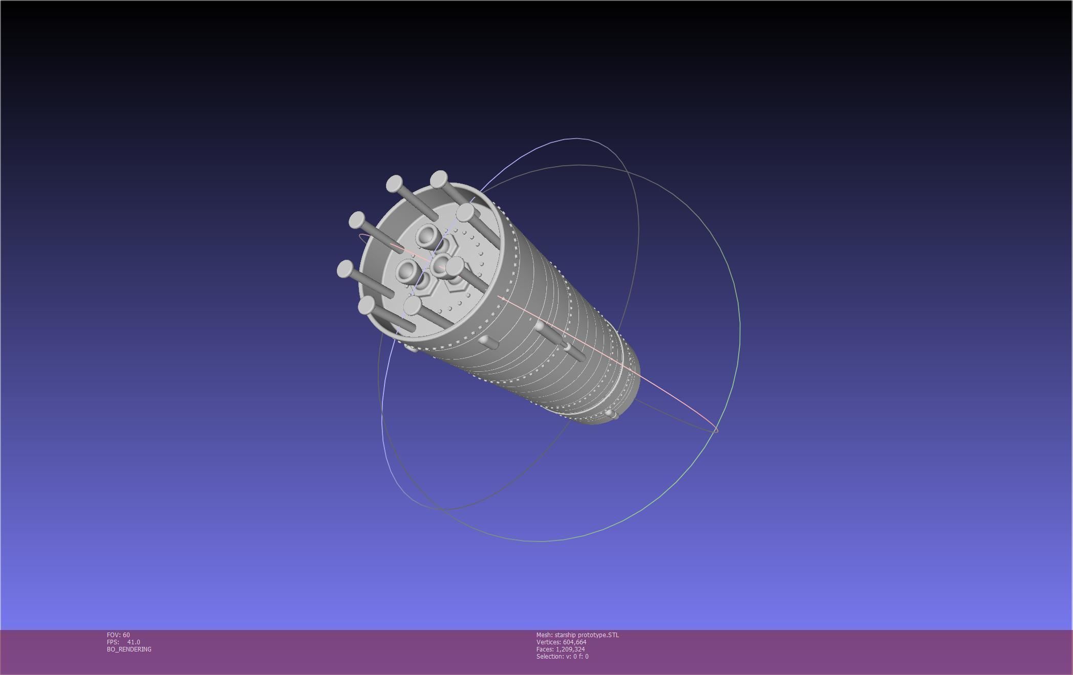 Space X Starship Experimental Prototypes Rough Printable Model 3D print model_20