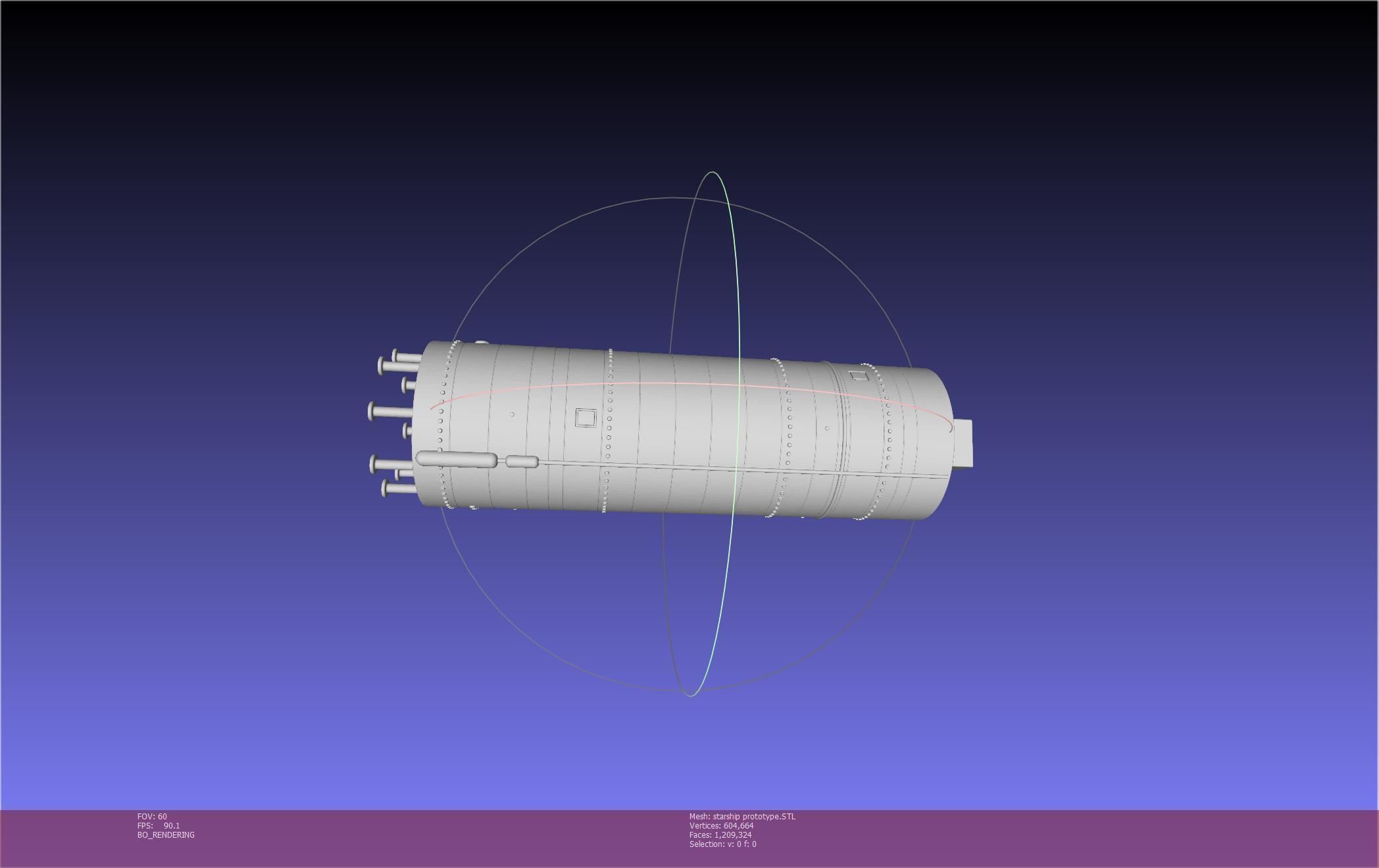 Space X Starship Experimental Prototypes Rough Printable Model 3D print model_13
