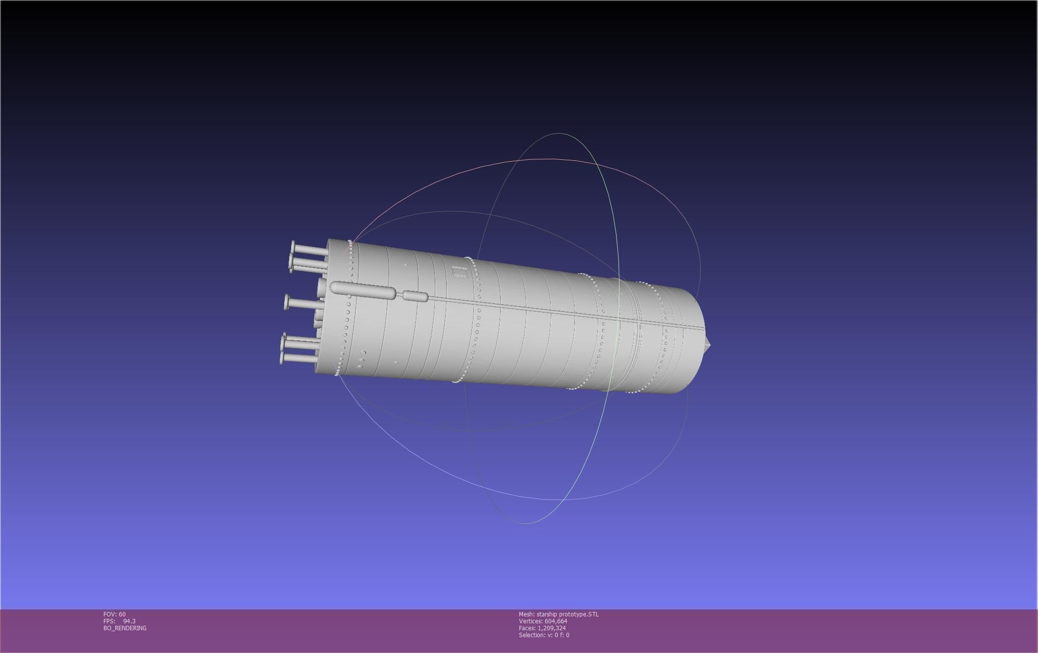 Space X Starship Experimental Prototypes Rough Printable Model 3D print model_24