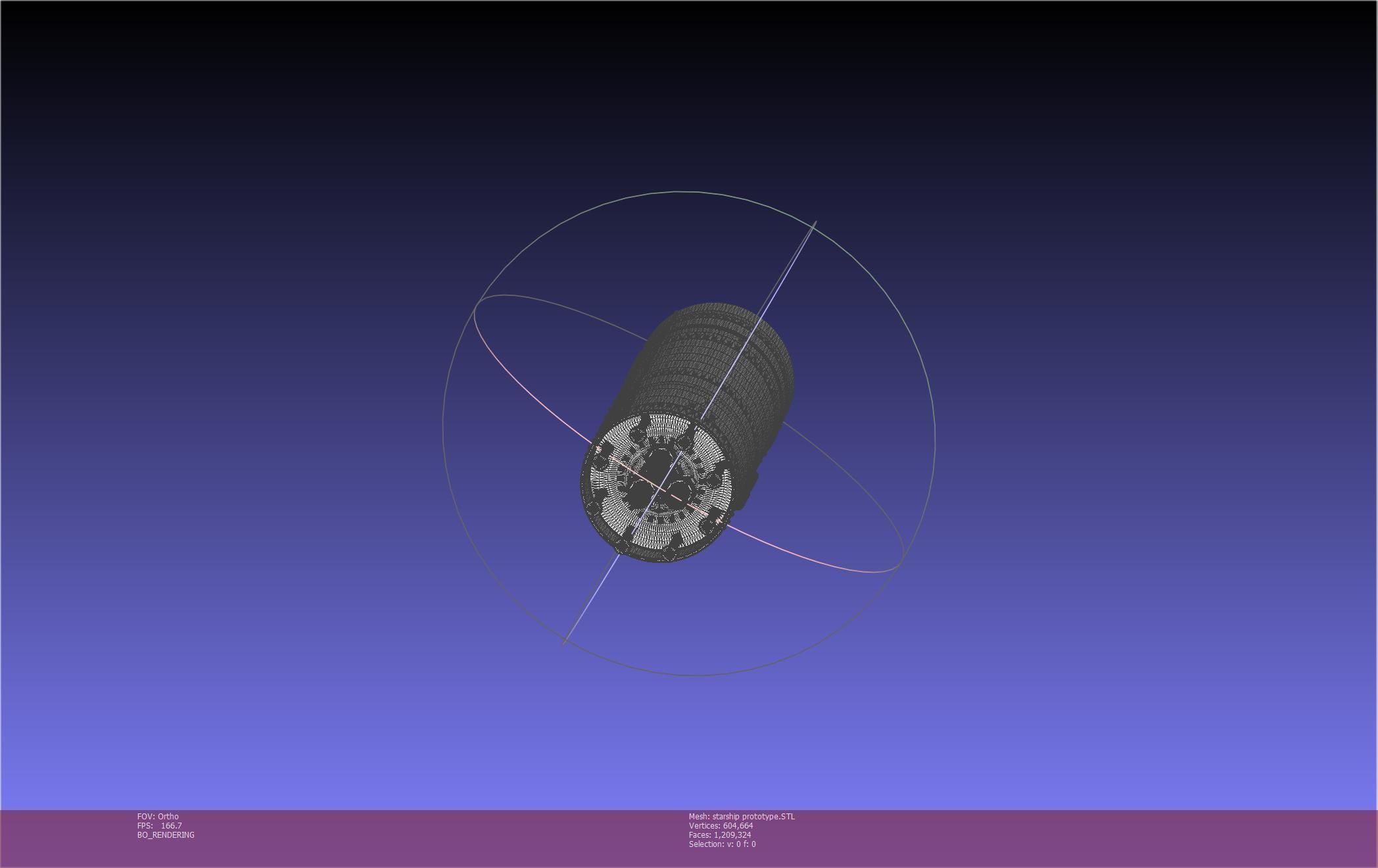 Space X Starship Experimental Prototypes Rough Printable Model 3D print model_105
